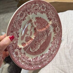 Vintage Shenango Roselyn Rose Pattern Dinner Plate